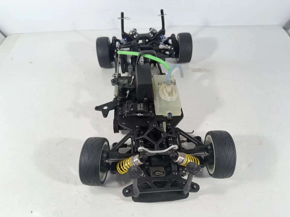 Vintage Ofna Hobao Hyper Gpx4 1:10 Nitro Touring Car Slider Project - Image 2 of 4