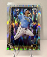 2025 Topps Chrome - Carlos Rodriguez #201 RayWave Refractor (RC)