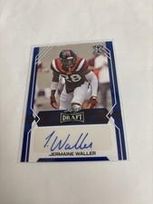 2022 Leaf Draft - Autographs Jermaine Waller #BA-JW2 Blue (AU, RC)