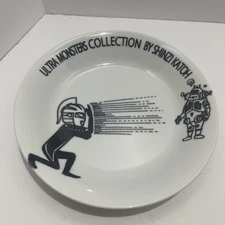 ULTRAMAN Ultra Seven Curry Cooking Noodle Plate Cartoon Kids Tableware 21.5cm