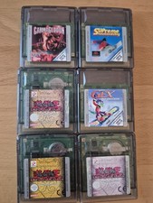 Nintendo Gameboy Color - Spielesammlung Konvolut 6 Stk