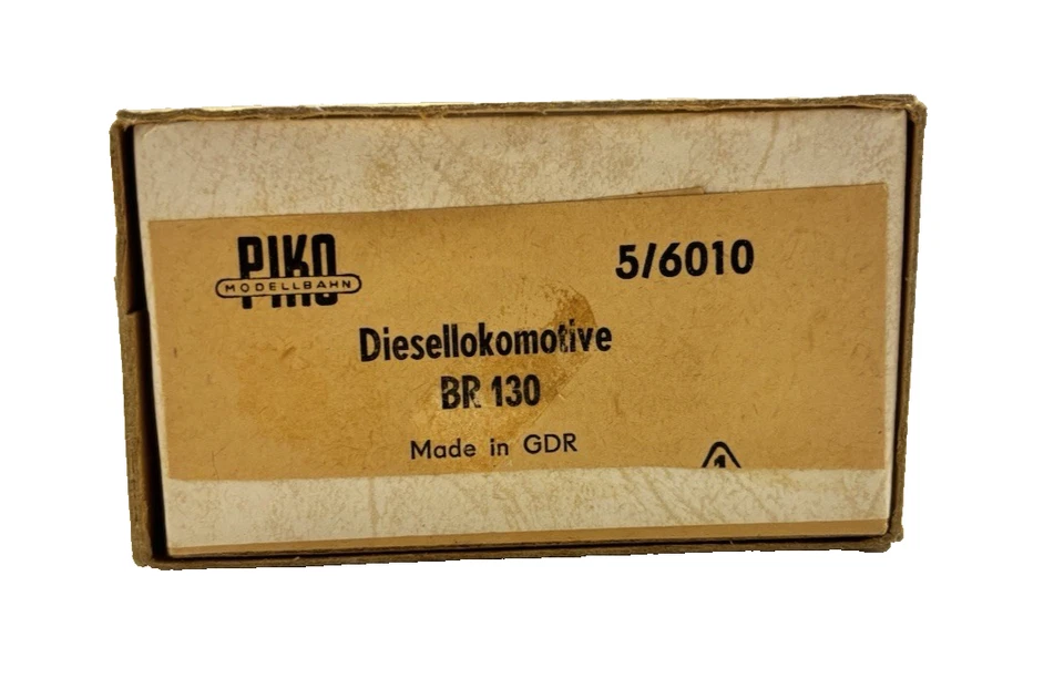 (NB) Piko H0 5/6010 Diesellokomotive BR 130 005-2 der DR [analog, DC, OVP] - Bild 2 von 4
