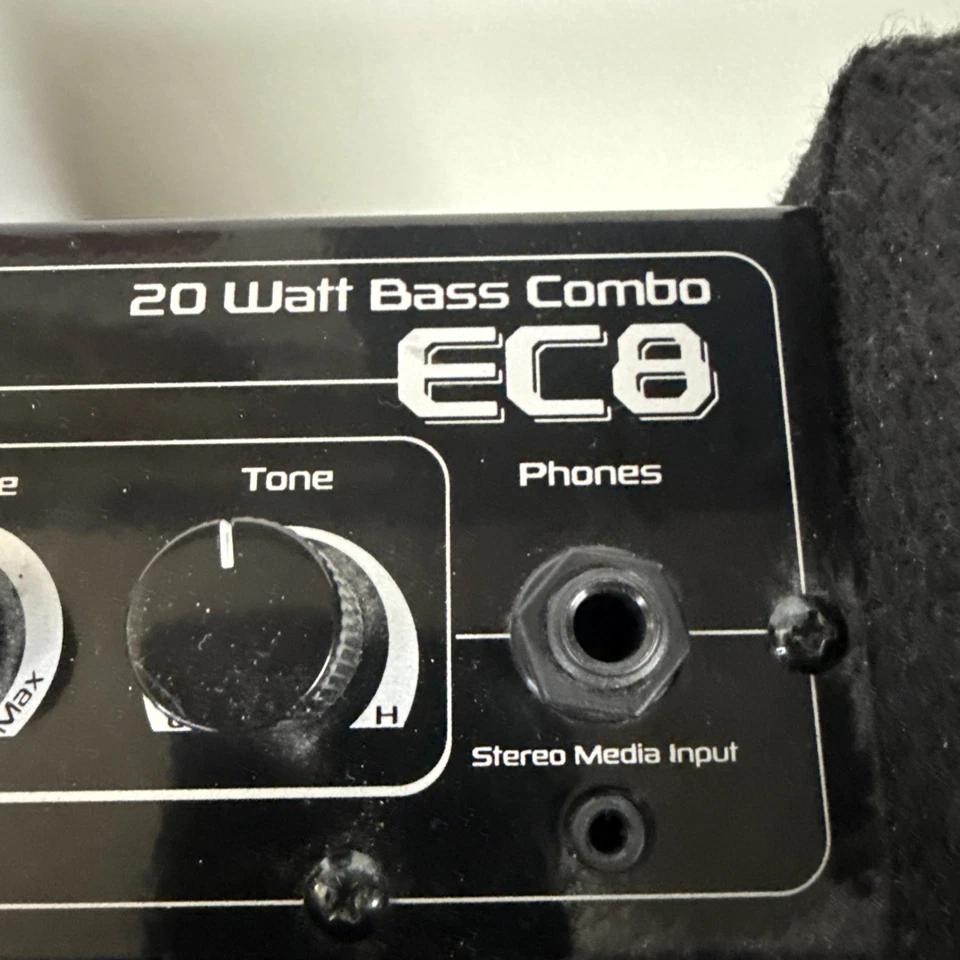 Eden EC8 Bass Combo Amplifier E Series 20W EC8-U Tested Working* - Image 4 of 4