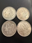 Lot of 4 1921 P Morgan Dollars - Nice Condtion
