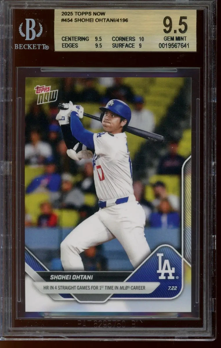 Shohei Ohtani Beckett Grading Services (BGS) Baseball Sports
