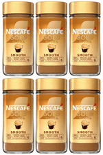 NESCAFÉ Gold Blend Smooth Premium Instant Coffee Silky Smooth 190g Pack of 6