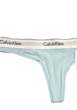 NWT Calvin Klein Women's(X-LARGE) MODERN COTTON THONG F3786-453