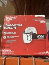 Milwaukee 48-73-1420 BOLT Full Face Shield Clear Dual Coat Lens