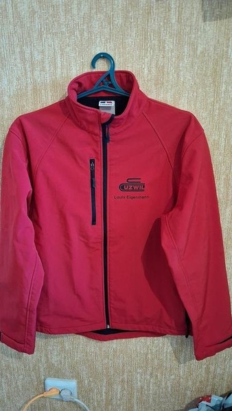 Women Russell Jacket Red Polyester 40 / L / 48