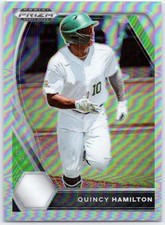 ⚾ 2021 Panini Prizm Draft Picks Silver Prizm #PDP148 Quincy Hamilton
