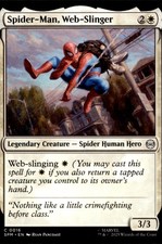 Spider-Man, Web-Slinger 16 Common Marvel's Spider-Man Magic: The Gathering NM