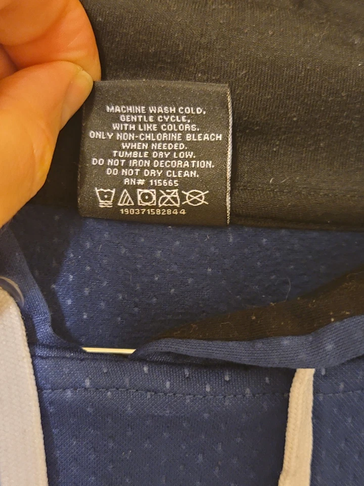 Sudadera con capucha Superman para hombre talla grande DC Comics azul Foto 4 de 4