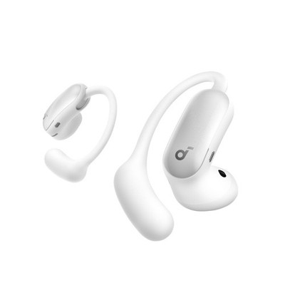 SOUNDCORE BY ANKER AeroFit 2 Pro, Open-ear Kopfhörer Bluetooth Glänzendes Weiß