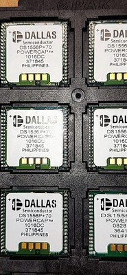 Dallas Semi DS1556P-70+ Real Time Clock Parallel 128KByte 34-Pin PowerCap Module