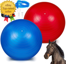 2 Pcs 40 Inch Horse Ball for Play Large Horse Big Equine Burst Dog Ball
