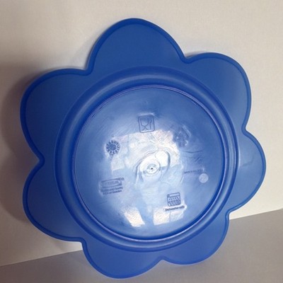 Vintage IKEA Flower-Shaped Multicolor Kids Saftig Plate Set, 5