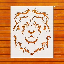 Reusable Lion Stencil Template for Wall Art  DIY Crafts - StencilAir