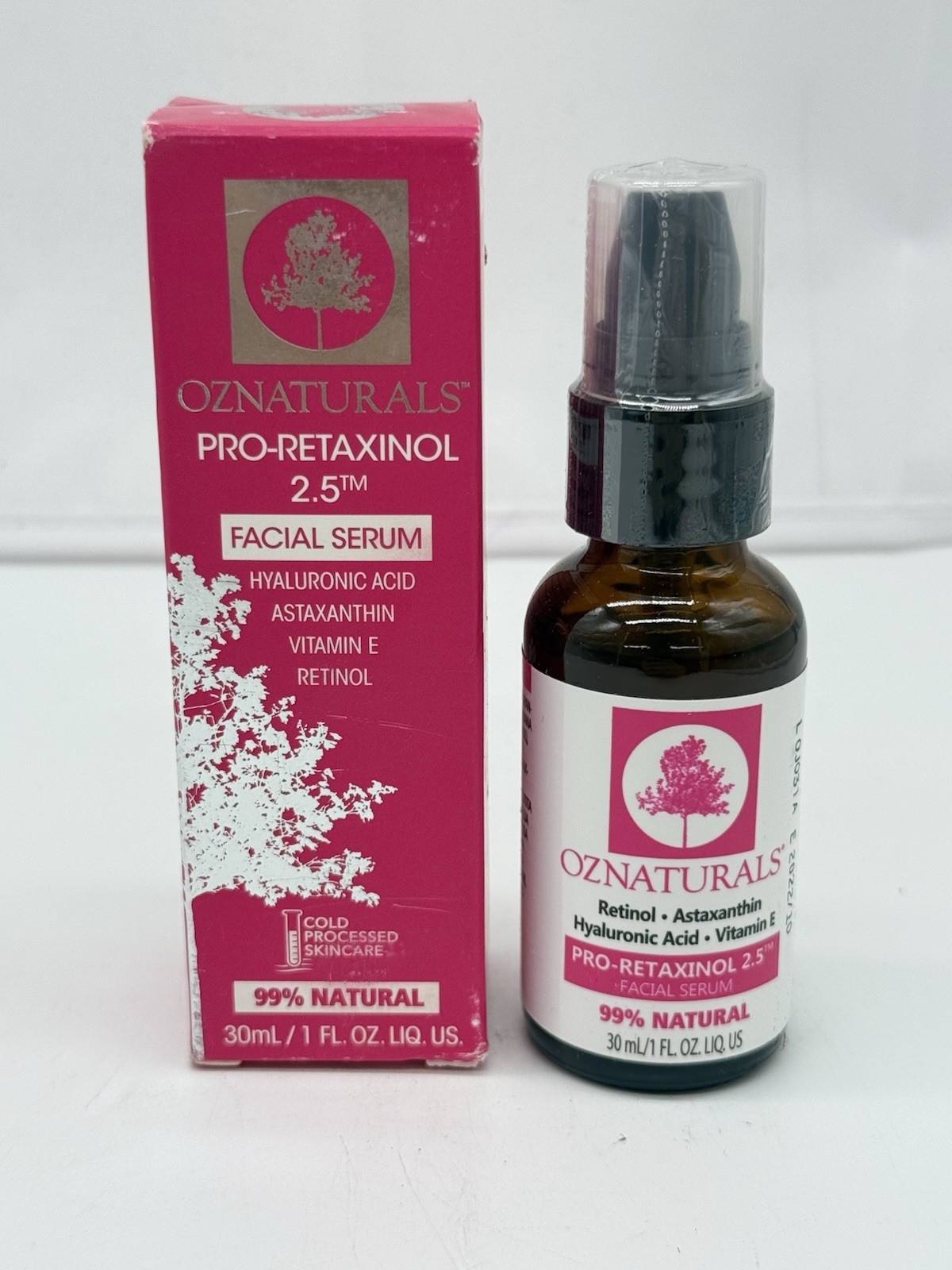 Pro-Retaxinol 2.5 Facial Serum by OZNaturals for Unisex Lightweight - 1 Oz