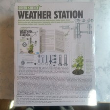 NEW Green Science Weather Station Kidz Labs 4M Terrarium Homeschool Cyber School
