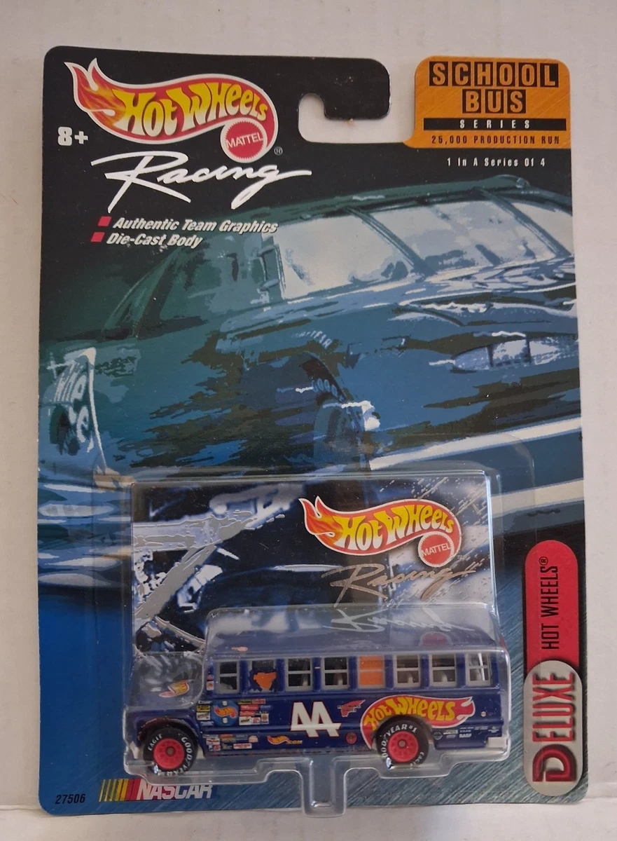 Hot Wheels Racing Contemporary Manufacture Diecast School Bus for