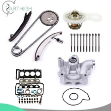 Head Gasket Bolts Set Timing Chain Kit Water Pump for Mini Cooper + Thermostat