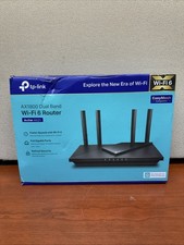 TP-Link AX1800 Works with Alexa Dual Band Gigabit Router - Black