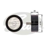 Gates T36388 Spurstangen + Riemenscheiben Chevrolet Captiva (2006- >) 2,0 -