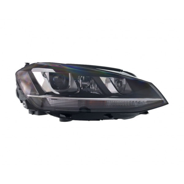 Scheinwerfer Recht FüR VW Golf 7 Von 2012 Bixenon Dbl Parabel Schwarz 5G1941040-image