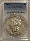 1894 S Morgan Silver Dollar PCGS VF Details Tough Date Morgan