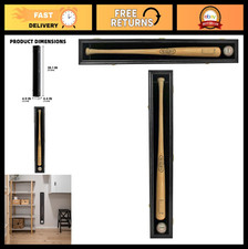 Baseball Bat Display Case Wall Mount - UV Protection Acrylic Holder Rack, High T