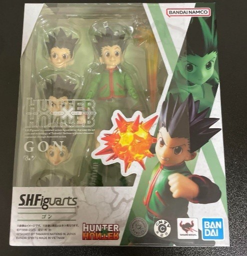 S.H.Figuarts Hunter x Hunter Gon Action Figure TAMASHII NATIONS BANDAI JAPAN