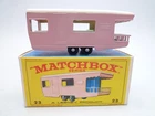 VINTAGE MATCHBOX LESNEY No.23d TRAILER CARAVAN IN ORIGINAL BOX 1965