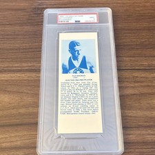 1968-74 Basketball Hall of Fame Bookmarks Nat Holman PSA 9 MINT POP 4 CELTICS