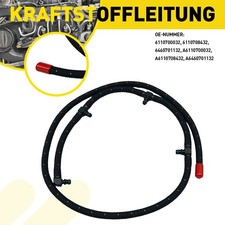 Schlauch Rücklauf Leckkraftstoff für Merced...