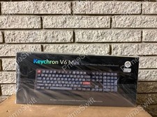 Keychron V6 Max Full Size Wireless Mechanical Keyboard Banana Tactile V6M-D4