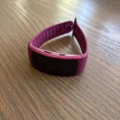 Samsung Gear Fit 2  SM-R360 Purple Smart Fitness Tracker Watch