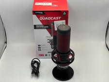 HyperX QuadCast   USB Condenser Microphone - Black/Red