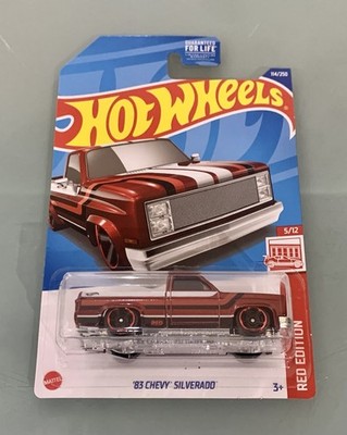 Hot Wheels 83 Chevy Silverado Red Edition | eBay