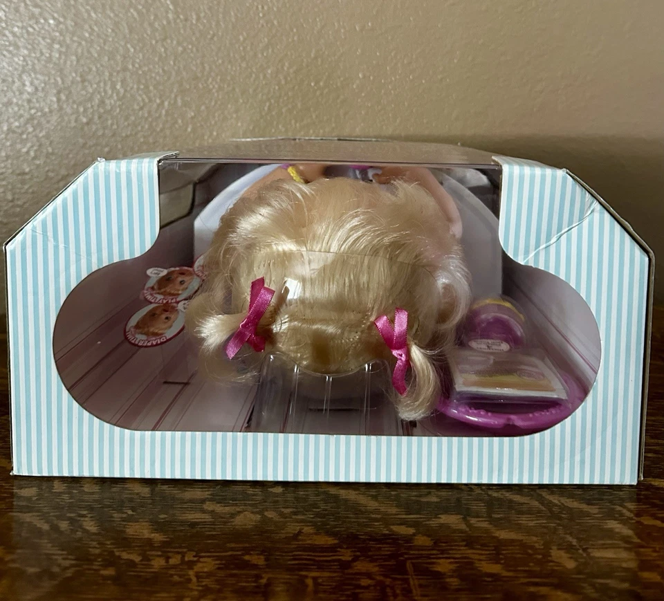 Muñeca rara Hasbro Baby Alive She Really Eats & Poops 2006 nueva en caja 18638 en caja original Foto 4 de 4