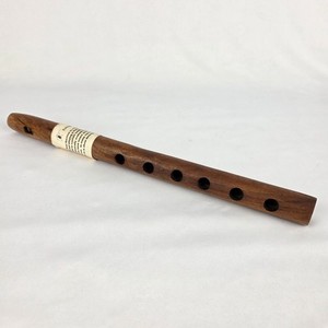 Hopi Kachani Handmade Wooden Flute Native American Kokopelli Style Whistle SPLIT