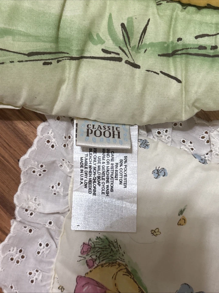 Juego de 6 piezas de ropa de cama de cuna de bebé clásico de Disney de colección 94/95 rojo calliope Foto 3 de 4