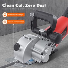 110V Electric Wall Chaser Groove Steel Concrete Cutting Slotting Machine 2800W