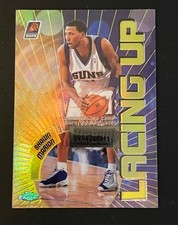 2001-02 Topps Chrome Refractor Lacing Up Shawn Marion #31/50 Jersey # Suns Mavs