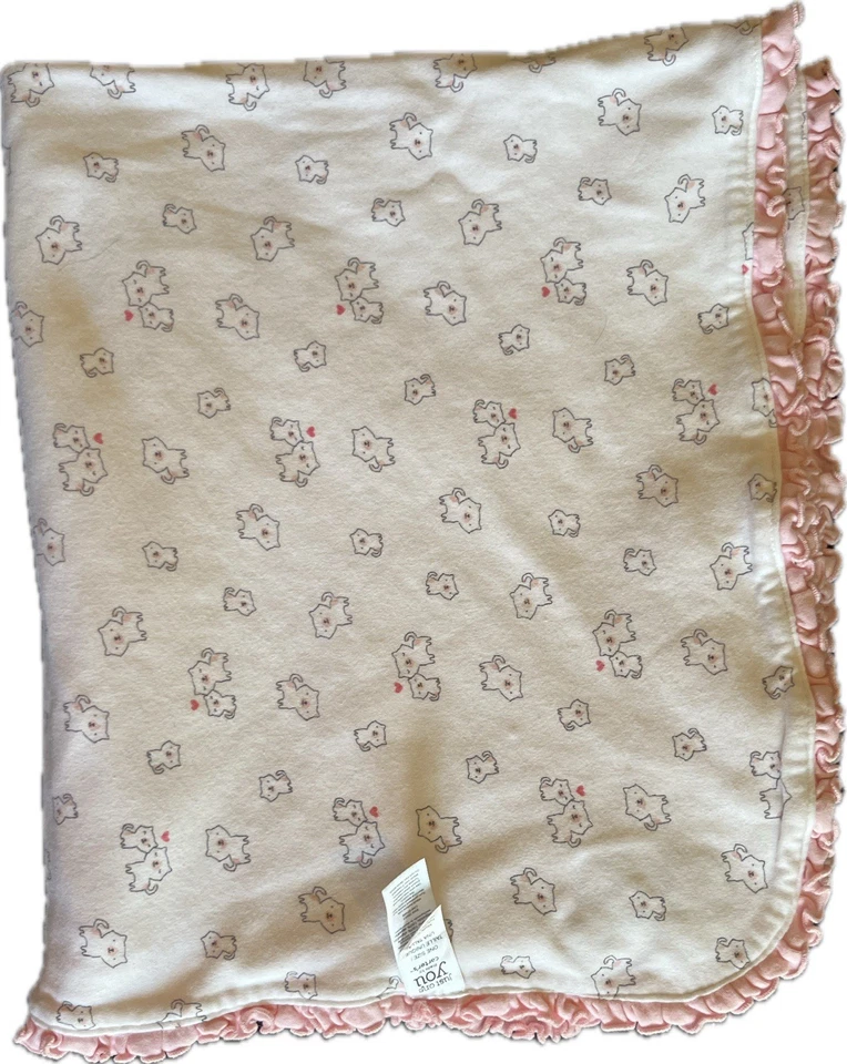 ¡Paquete bebé niña! Mantas y cariñosas de cordero jirafa rosa bebé de 3 quilates! Foto 3 de 4