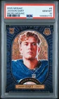 2025 PANINI MOSAIC MICRO MOSAIC #6 JAXSON DART ROOKIE RC PSA 10