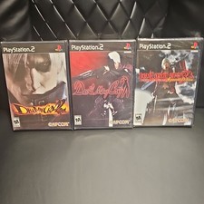 Capcom Devil May Cry 1 2 3 PlayStation 2 Action Adventure Manual Included