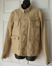 Polo Jeans Ralph Lauren Tan Denim Jacket Large