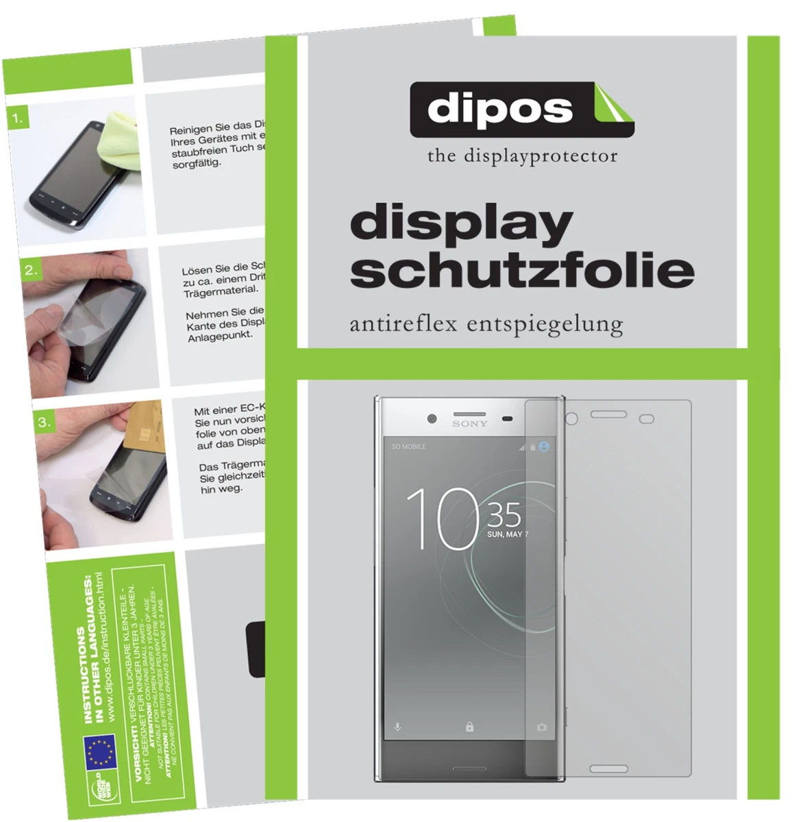 Lot De Films En Verre Trempé Pour Sony Xperia XZ2 Premium, Protection écran 9H