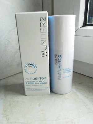   747,50 / 1000 ML WUNDER2 WUNDERTOX 2 MINUTE CLEANSING DETOX MASK 40 ML NEU