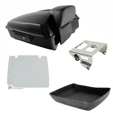 Chopped Trunk Backrest Solo Mount Fit For Harley Touring Models 14-2025 Touring